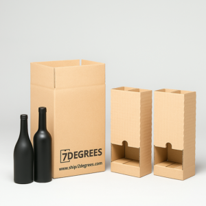 4-Bottle Box with BottleLock™ Insert